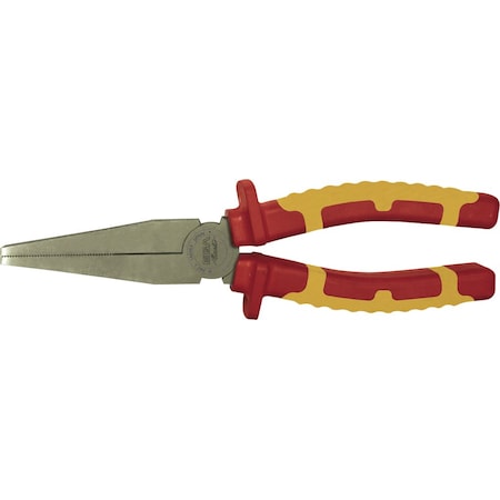 Ega Master FLAT NOSE PLIER 160 MM TITACROM BIMAT 1000 V 76589